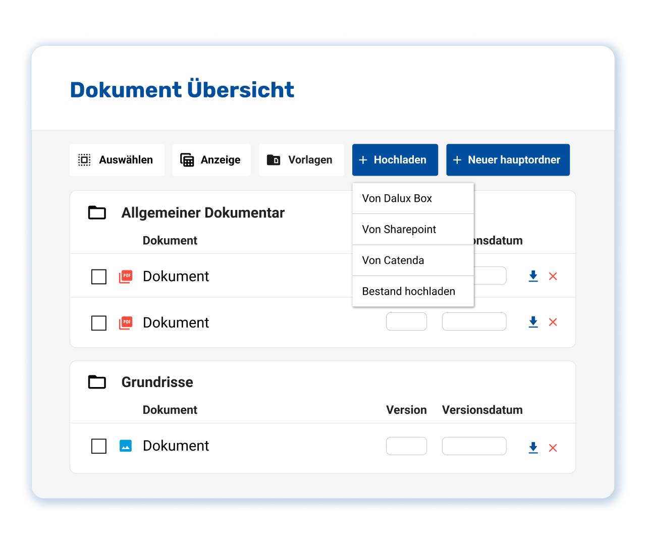 Dokumentenbetrachter & Intelligente Analyse