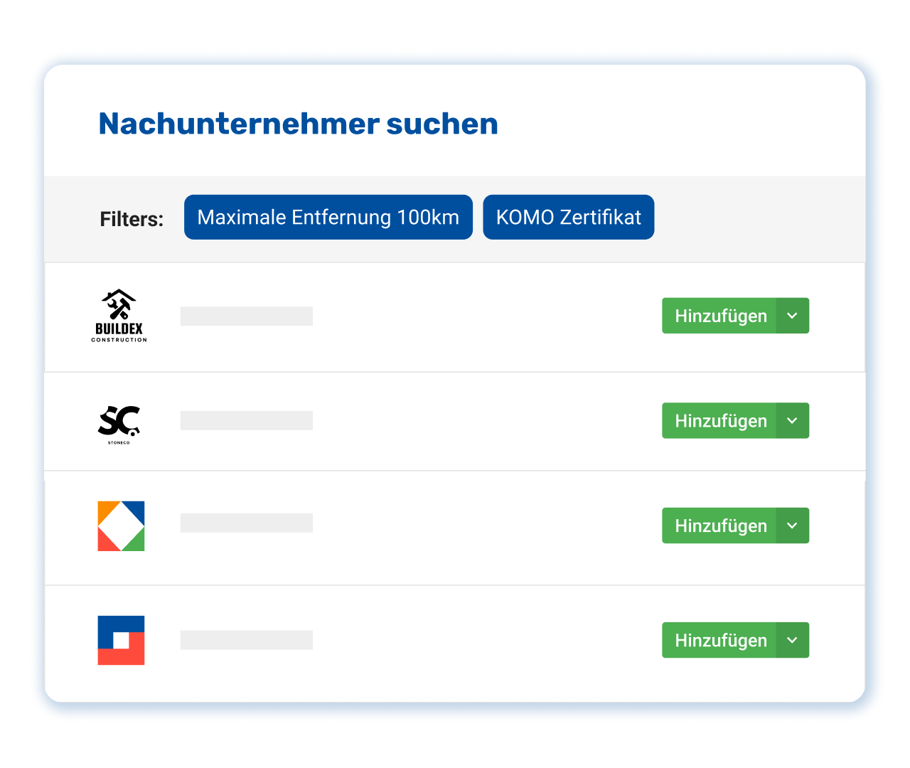 Intelligente Zuordnung